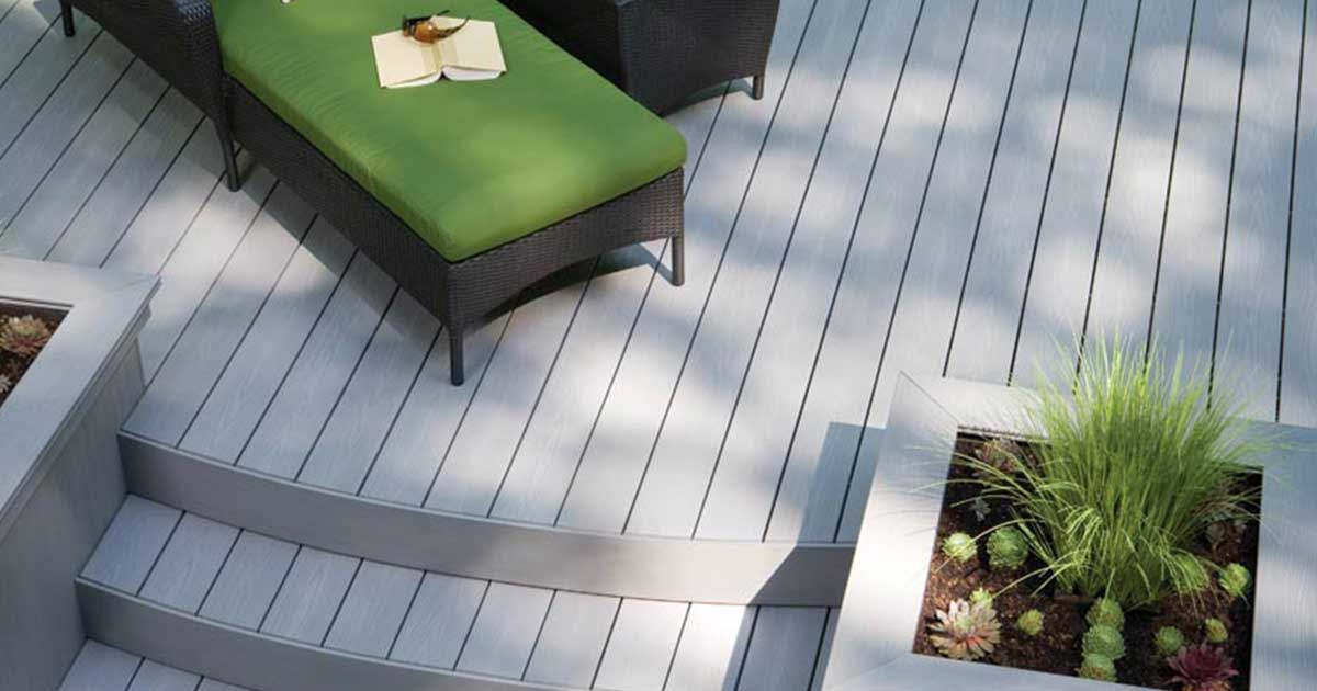 Now Stocking AZEK XLM RiverRock Decking